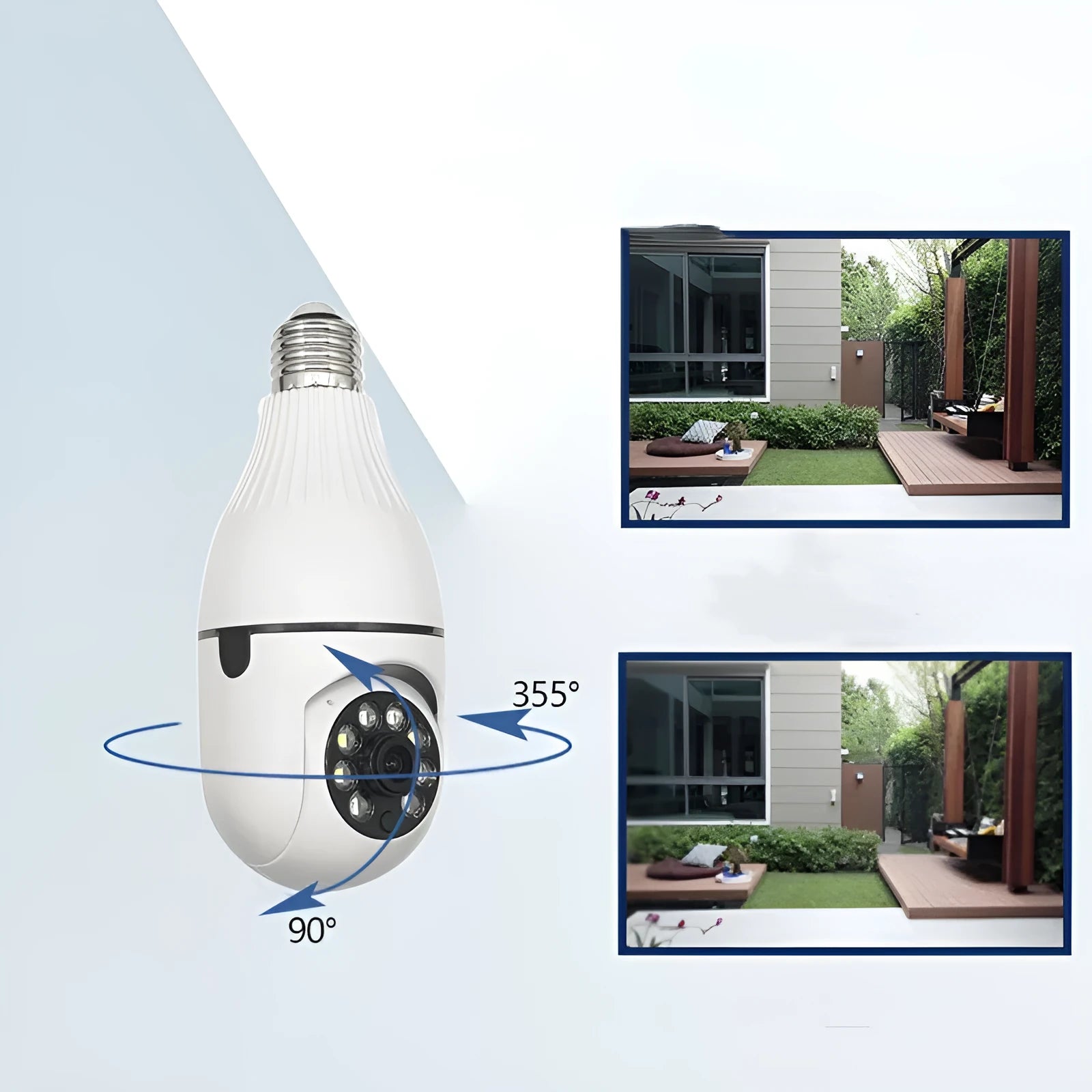 Minions-themed wireless surveillance camera with wide-angle lens for home monitoring