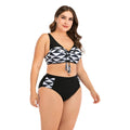 Black big cup ladies swimsuit with nylon and polyester blend for fuller bust coverage