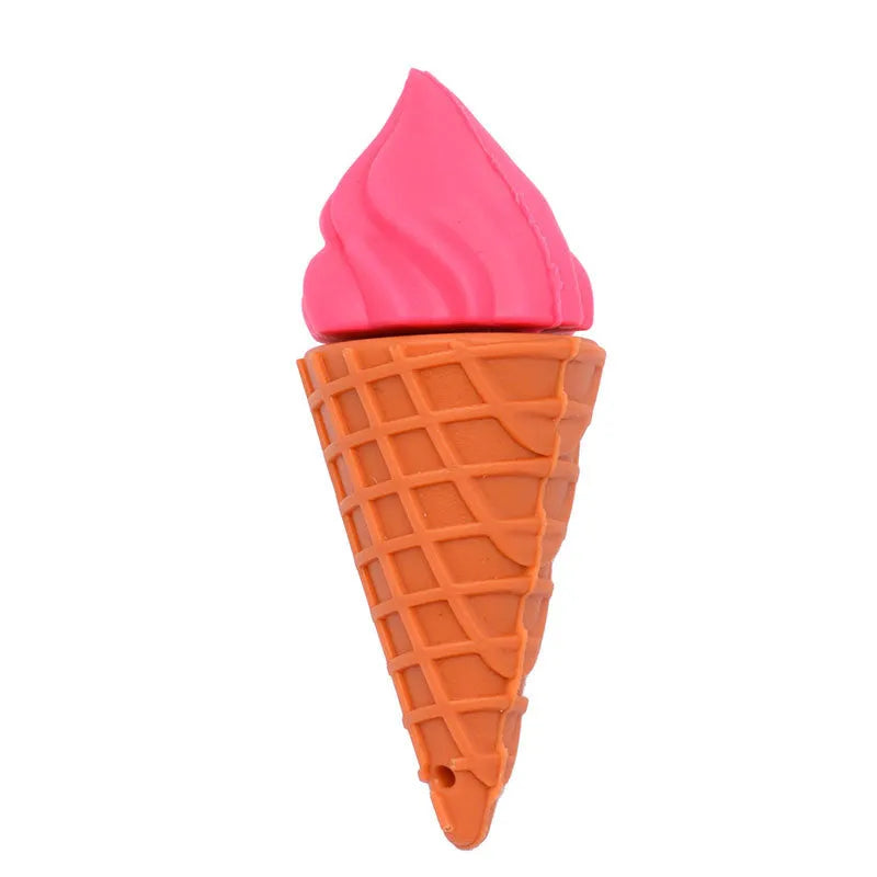 Mini ice cream USB stick in lotus root pink or pink pink colour with USB connector