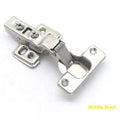 Hydraulic damping cushion hinge for cabinets and wardrobes with nickel plating finish