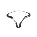 Tesla Model S steering wheel decorative frame in carbon fibre colour made from ABS plastic