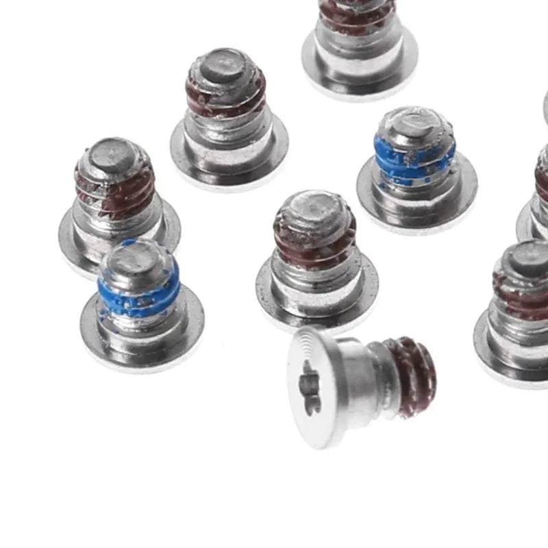 Ten small metal replacement screws for Apple MacBook Pro Retina A1502 A1398 A1425 laptops