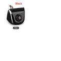 Black metal HD waterproof rearview camera for cars with screw plug-in connection.