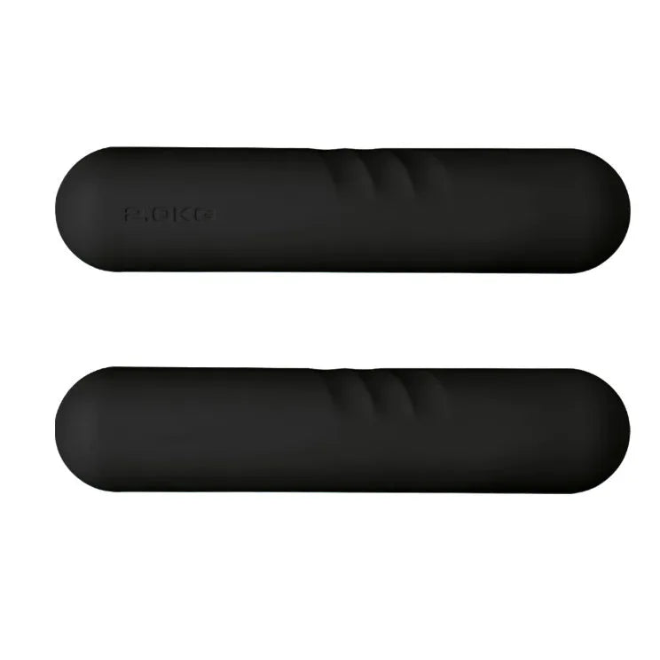 Silicone edging hand-drawn yoga dumbbell stick fitness equipment in various colours and weights