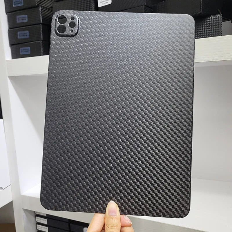 Carbon fibre flat protective hard case for iPad Pro 11 inch tablet with heat dissipation and drop resistance
