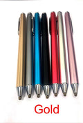 Metal capacitive stylus with fine 1.5mm tip for tablets and phones in seven colour options