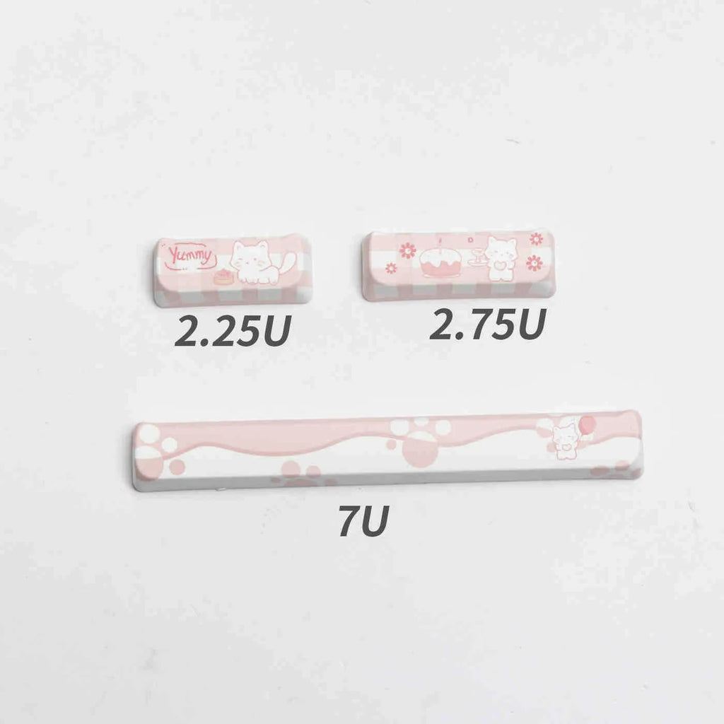 Full set of PBT sublimation key caps for mechanical keyboard customisation