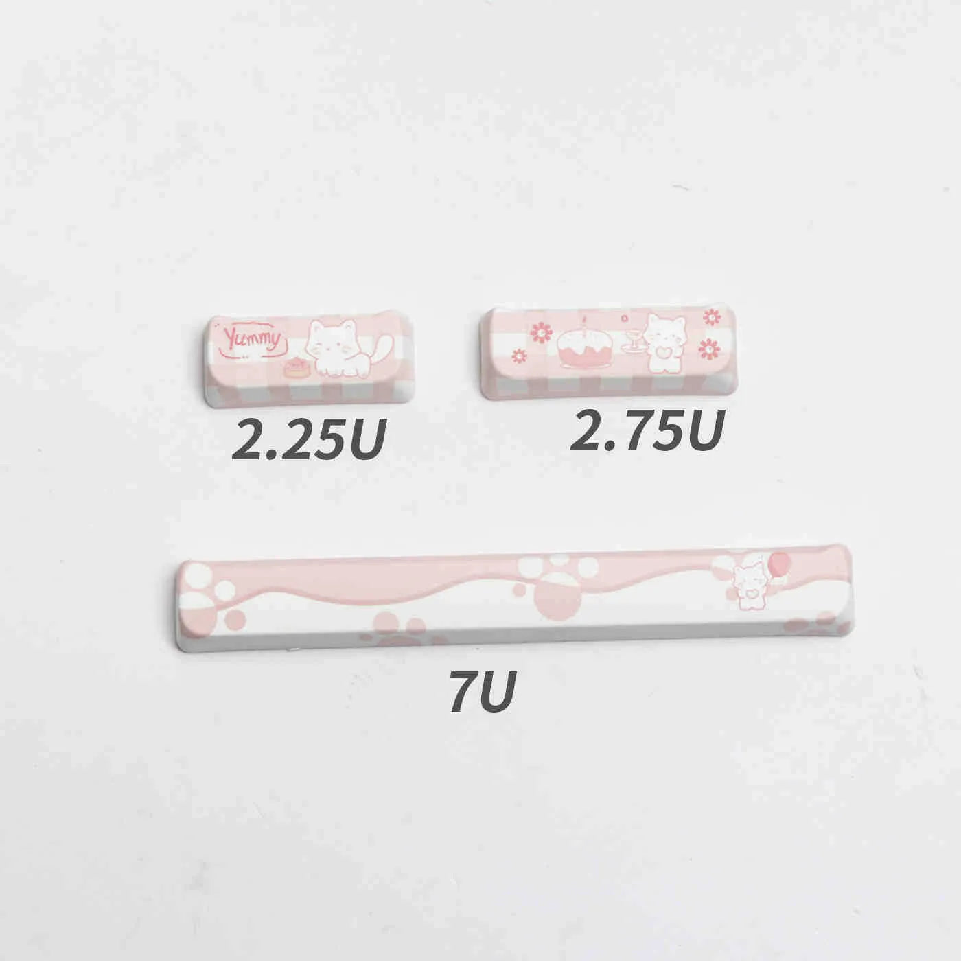 Full set of PBT sublimation key caps for mechanical keyboard customisation
