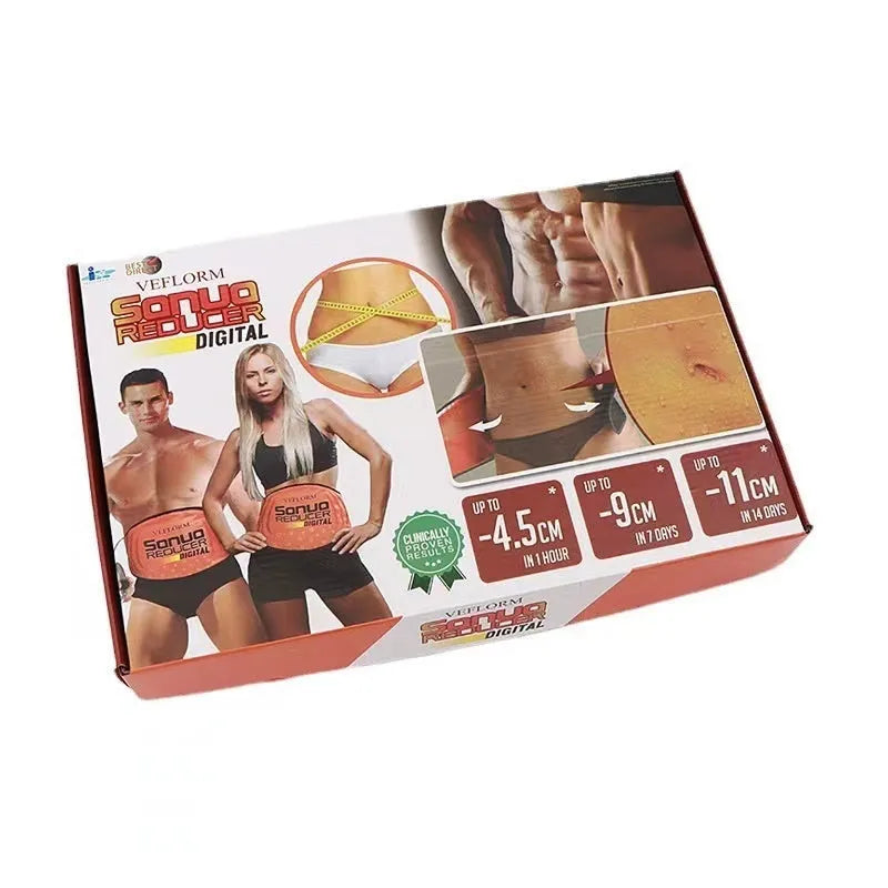 A thick and thin hot compress waist support belt for yoga and lumbar protection.
