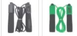 3 metre fitness skipping rope with foam handles in various colour options
