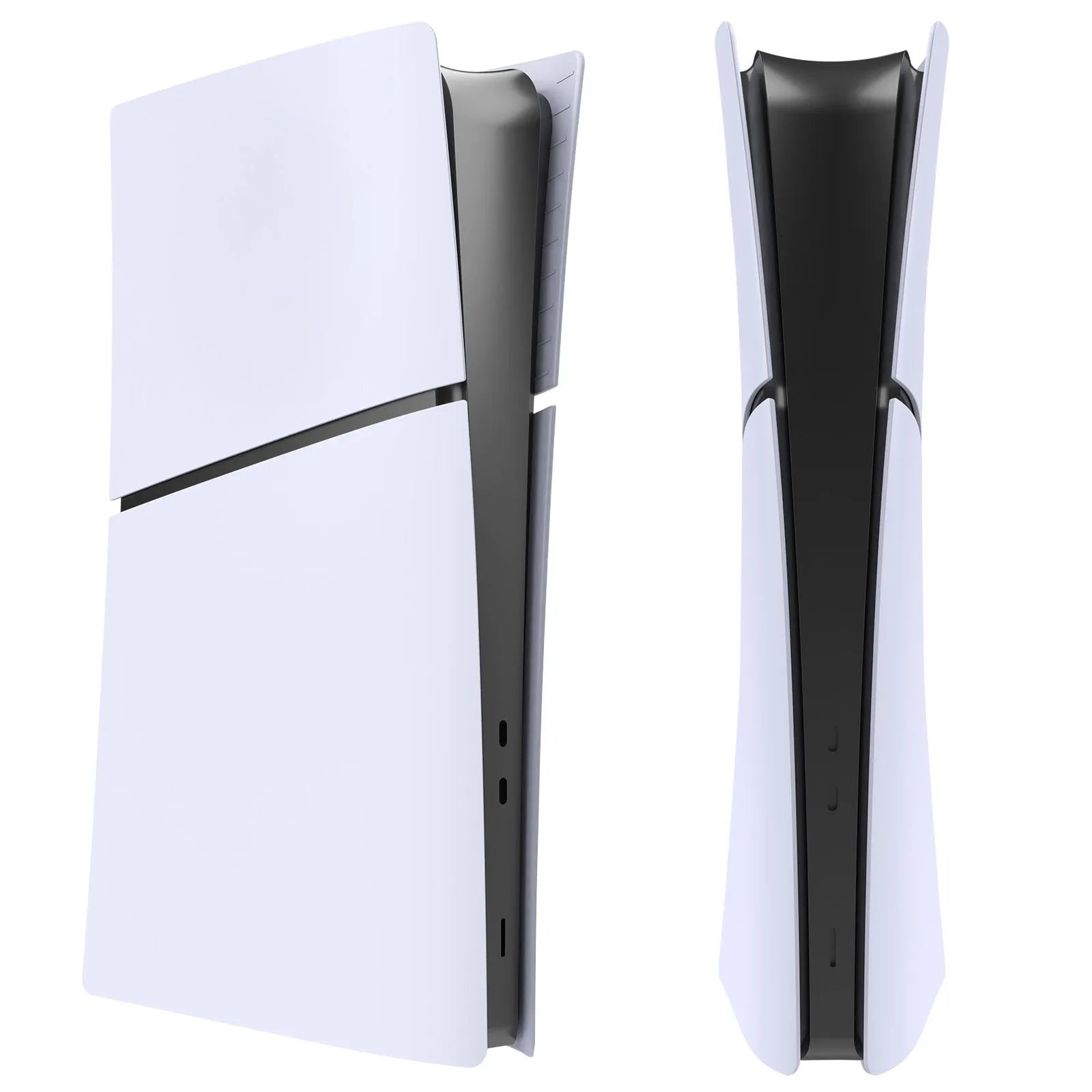 PS5 Slim replacement protective shell in ABS plastic shown in multiple colour options