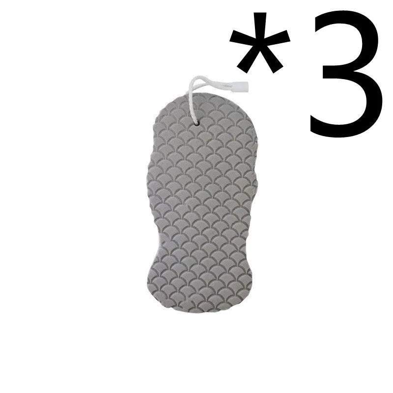 3D fish scale pattern bath sponge in light blue colour showing textured exfoliating surface