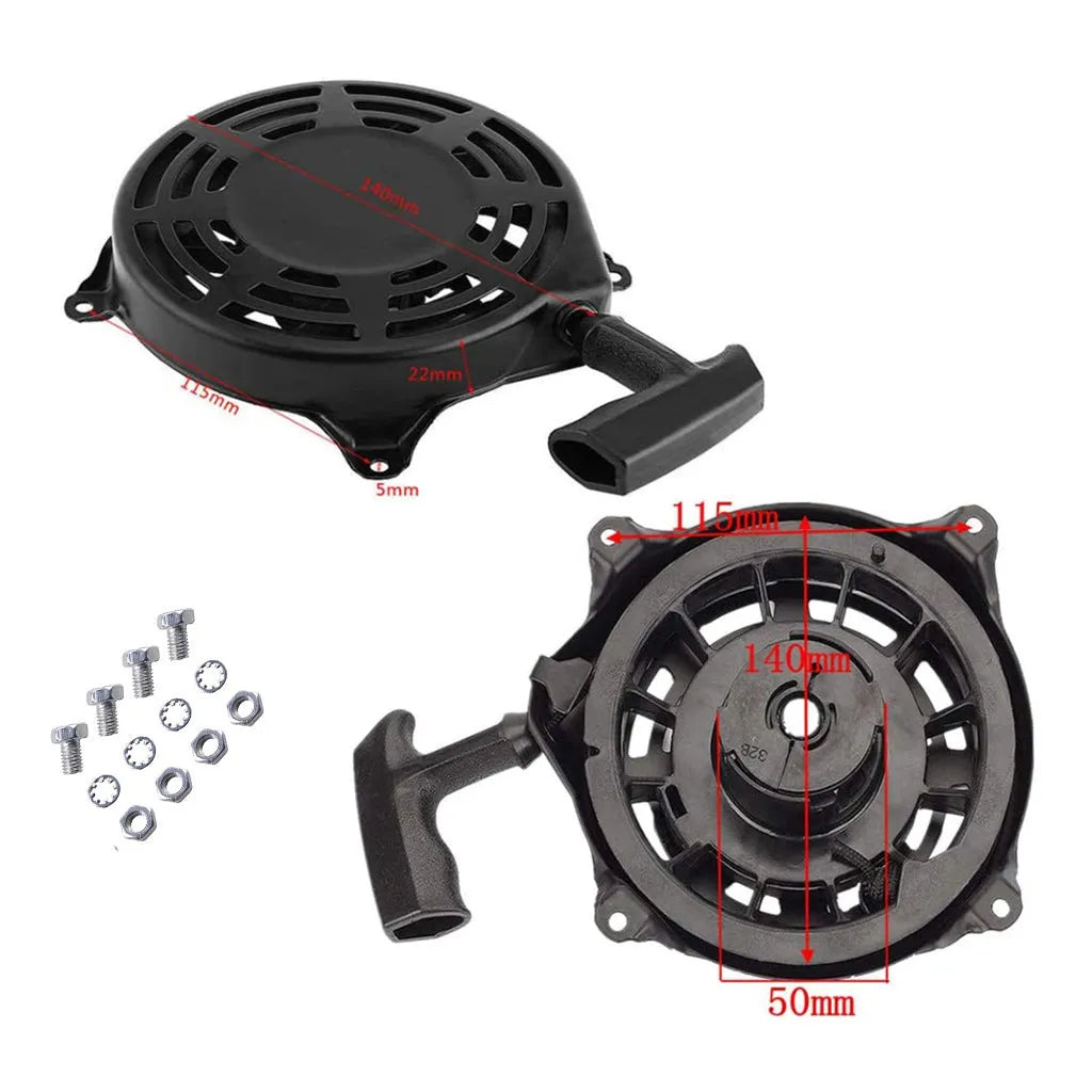 Balitong model 0 hand puller starter measuring 115mm length for manual engine starting