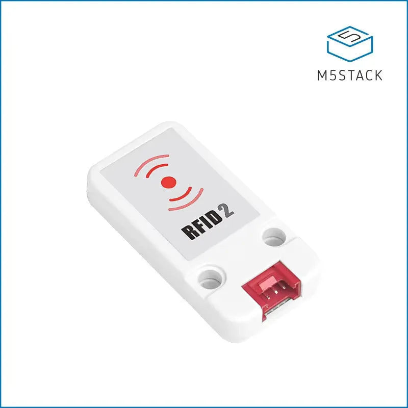 M5Stack RFID2 WS1850S 13.56MHz RFID sensor unit on a white background