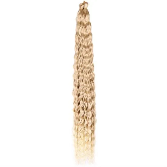 European American style synthetic wig with 32-inch length, available in multiple colours
