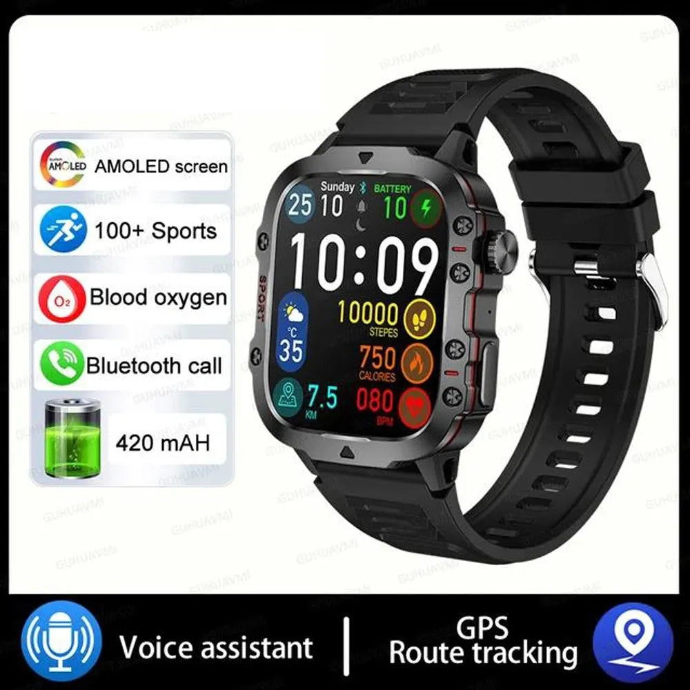 QX11 smart watch with TFT touch screen showing health metrics on wrist