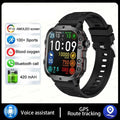 QX11 smart watch with TFT touch screen showing health metrics on wrist
