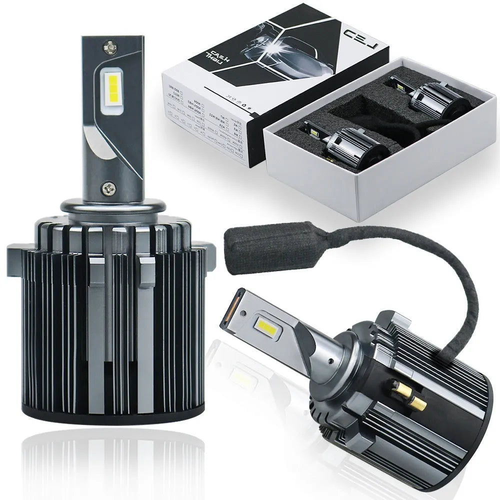 Golf 7 LED low beam headlight bulb with aviation aluminium housing for Xia Lang Shanku and Touran L models.