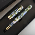 Deep Bath Green metal ballpoint pen with choice of 0.5mm, 0.7mm, or 1.0mm tip.