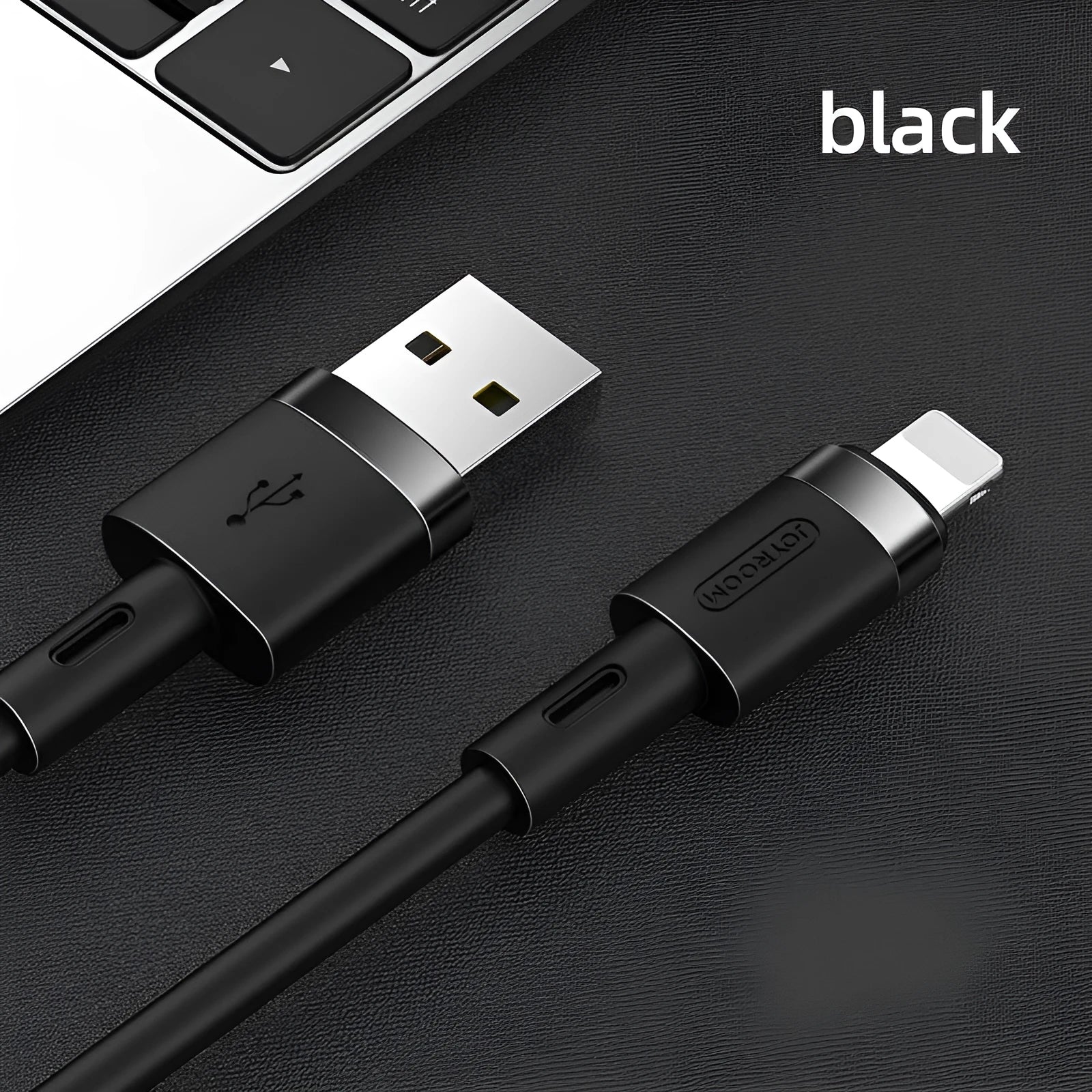 Straight head USB Type-C data cable in five colour options with 1.2 metre length
