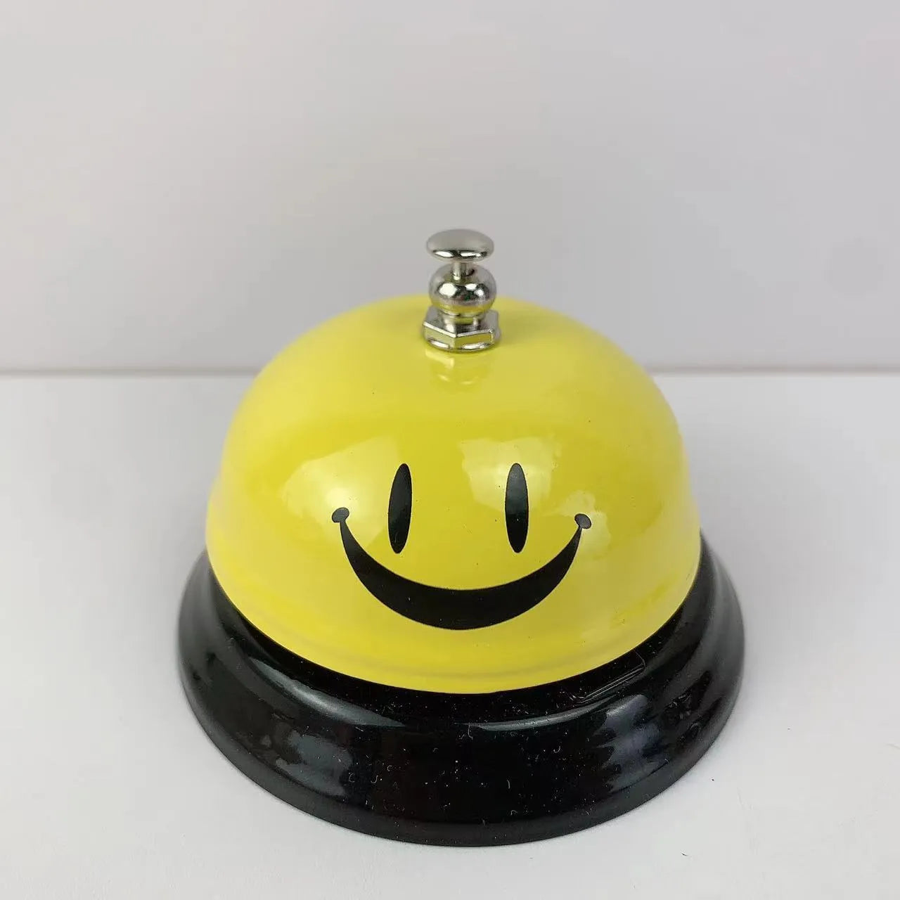 Iron game bell in various colours for classroom and restaurant use