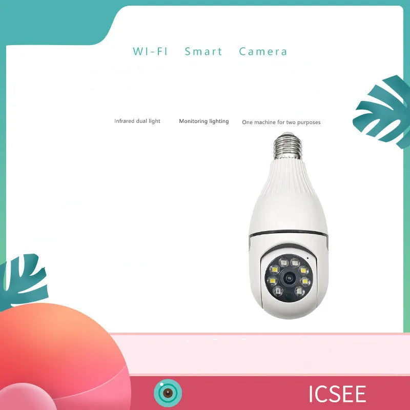 Minions-themed wireless surveillance camera with wide-angle lens for home monitoring