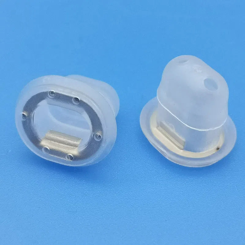 Transparent plastic car interior molding fixing clip holder for BMW dashboard peach wood trim