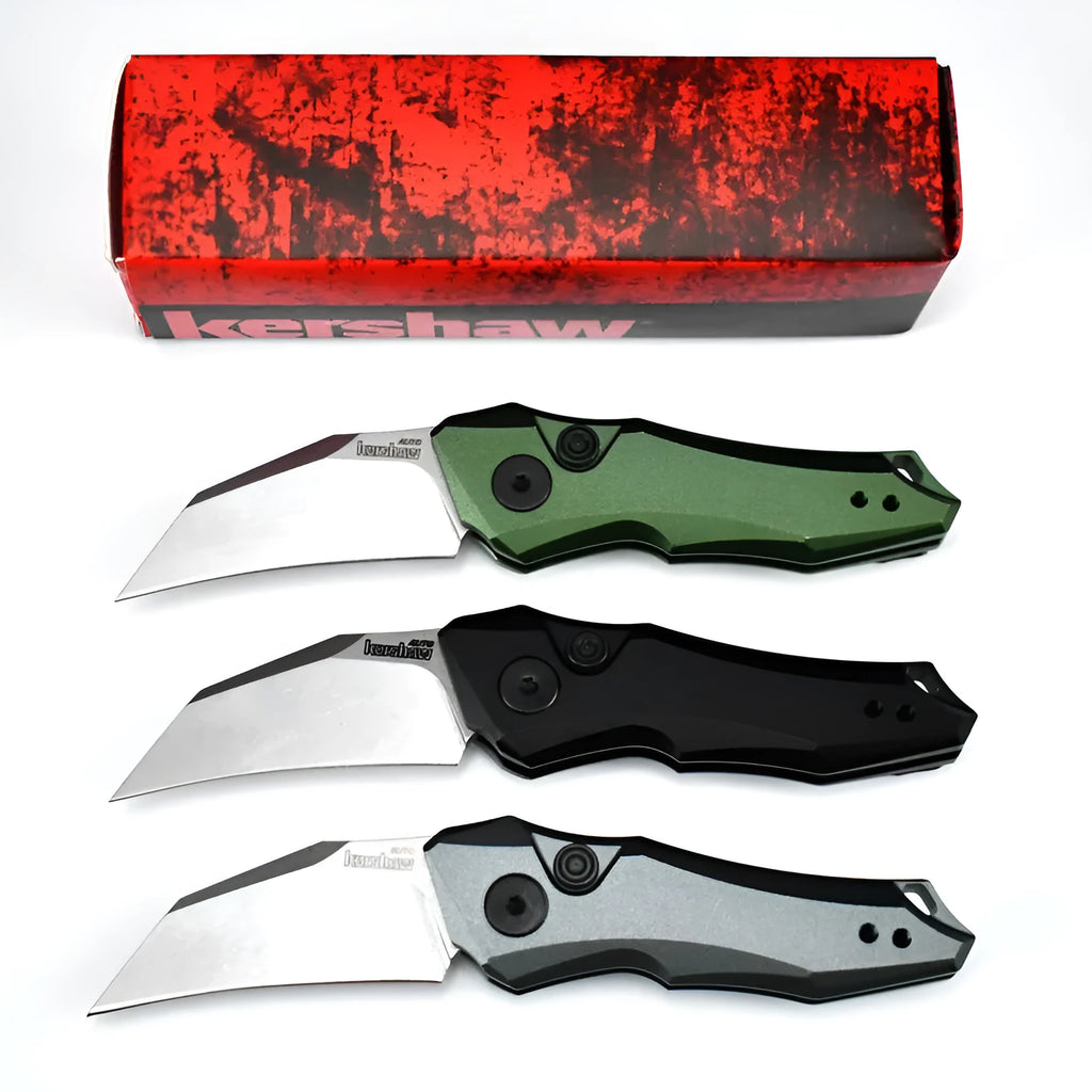 Outdoor folding pocket knife in black, grey or green with 150mm length