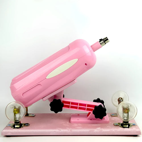 Bobb women's automatic telescopic thrusting sex toy in purple, black, or pink
