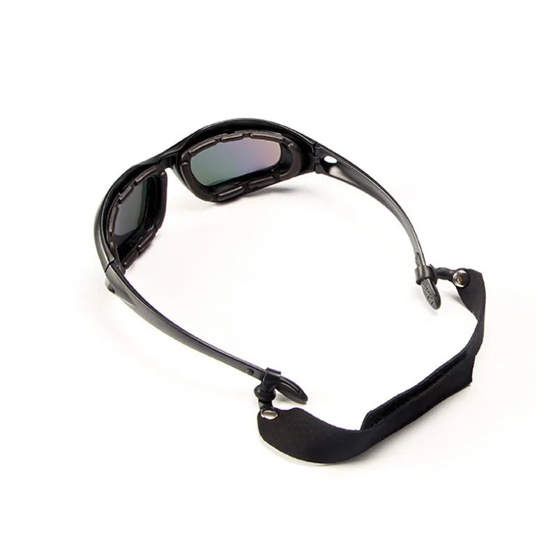 Tactical polarized sunglasses with full rim frame design for outdoor cycling and sports