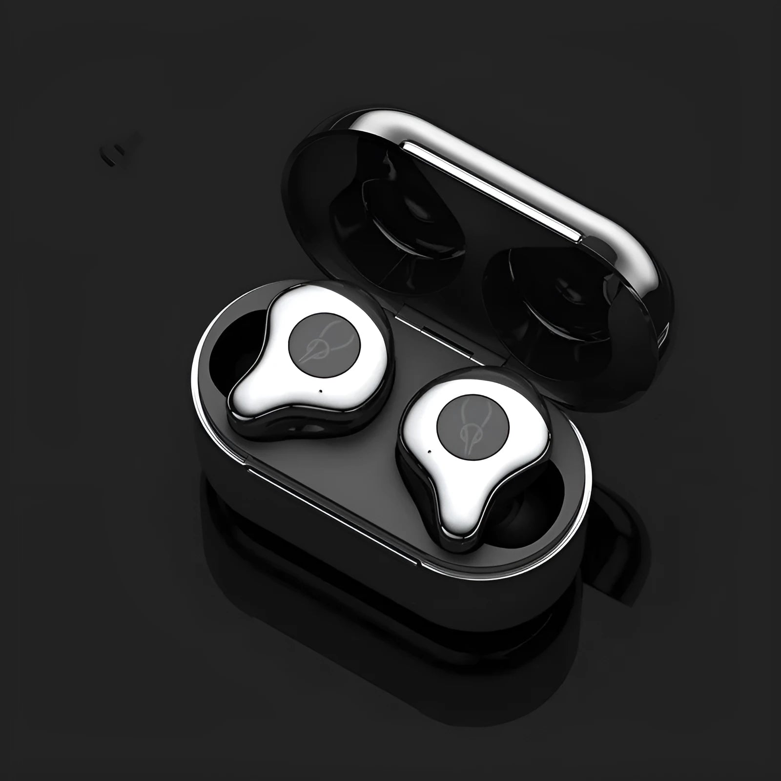 TWS wireless Bluetooth headset in a selection of six colours with a TYPE-C charging case.