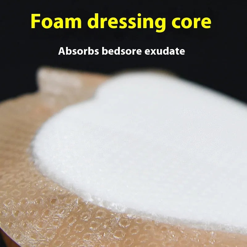 Large skin tone silicone foam bedsore sticker for pressure sore prevention