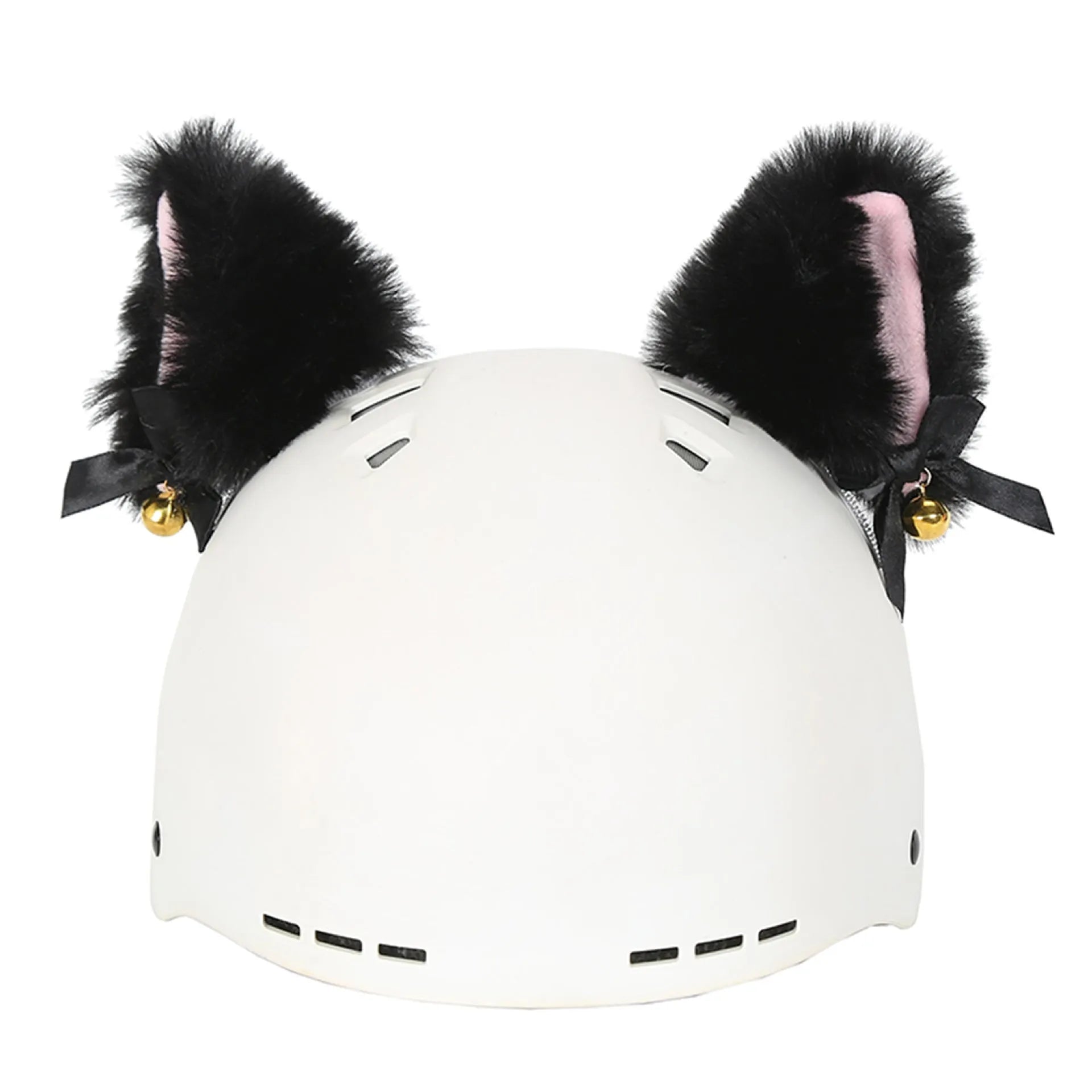 Soft plush decorative ski helmet cap in a cartoon style, a prop for costumes and decor.