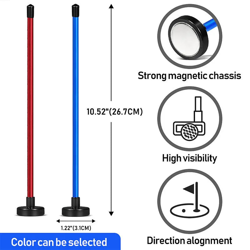Magnetic direction baseball bar golf swing trainer tool in aluminium alloy