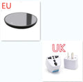 Black coffee mug warmer with temperature switch and waterproof design for home office use