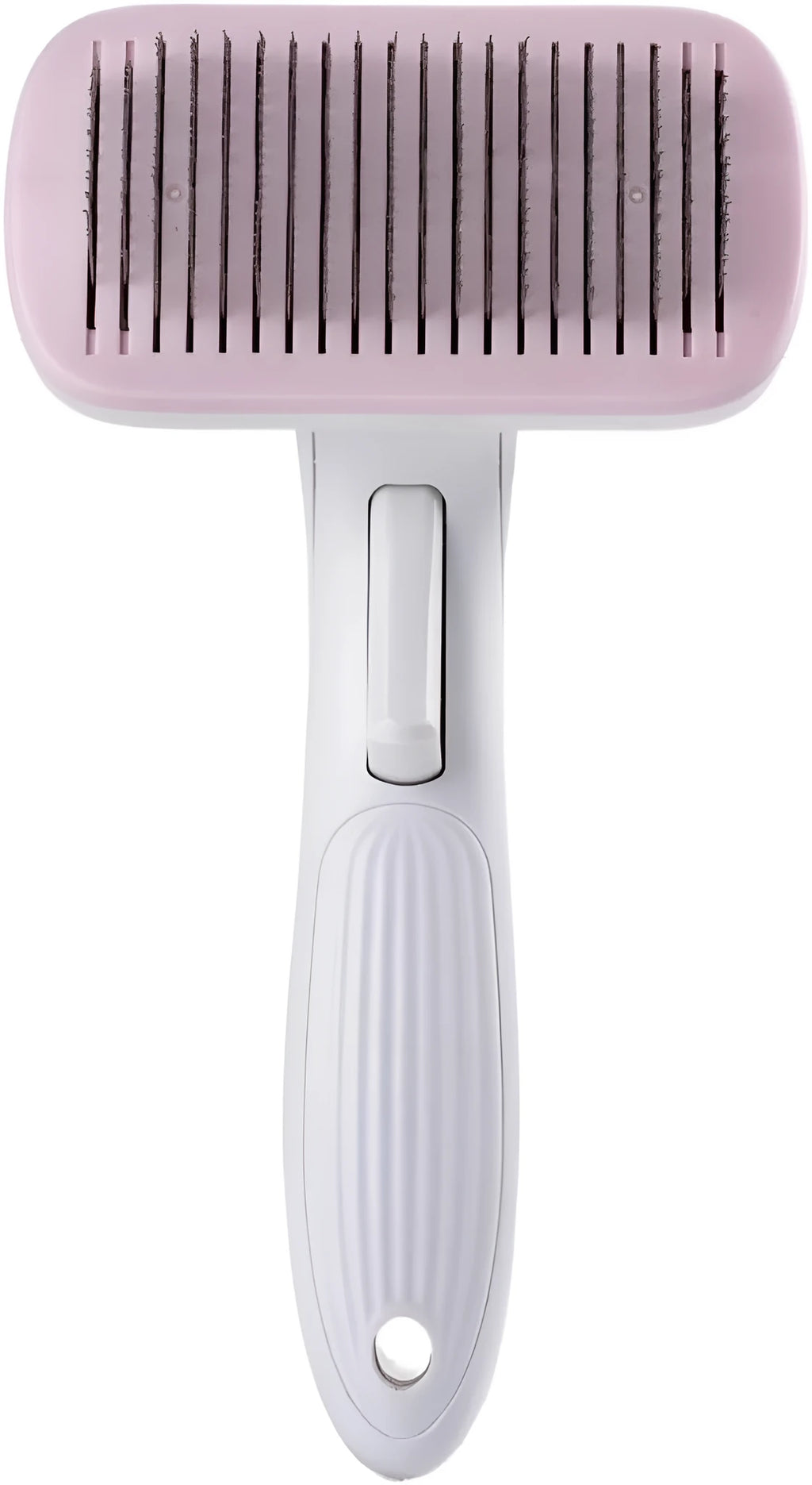 Automatic pet hair removal comb for dogs and cats in blue colour option
