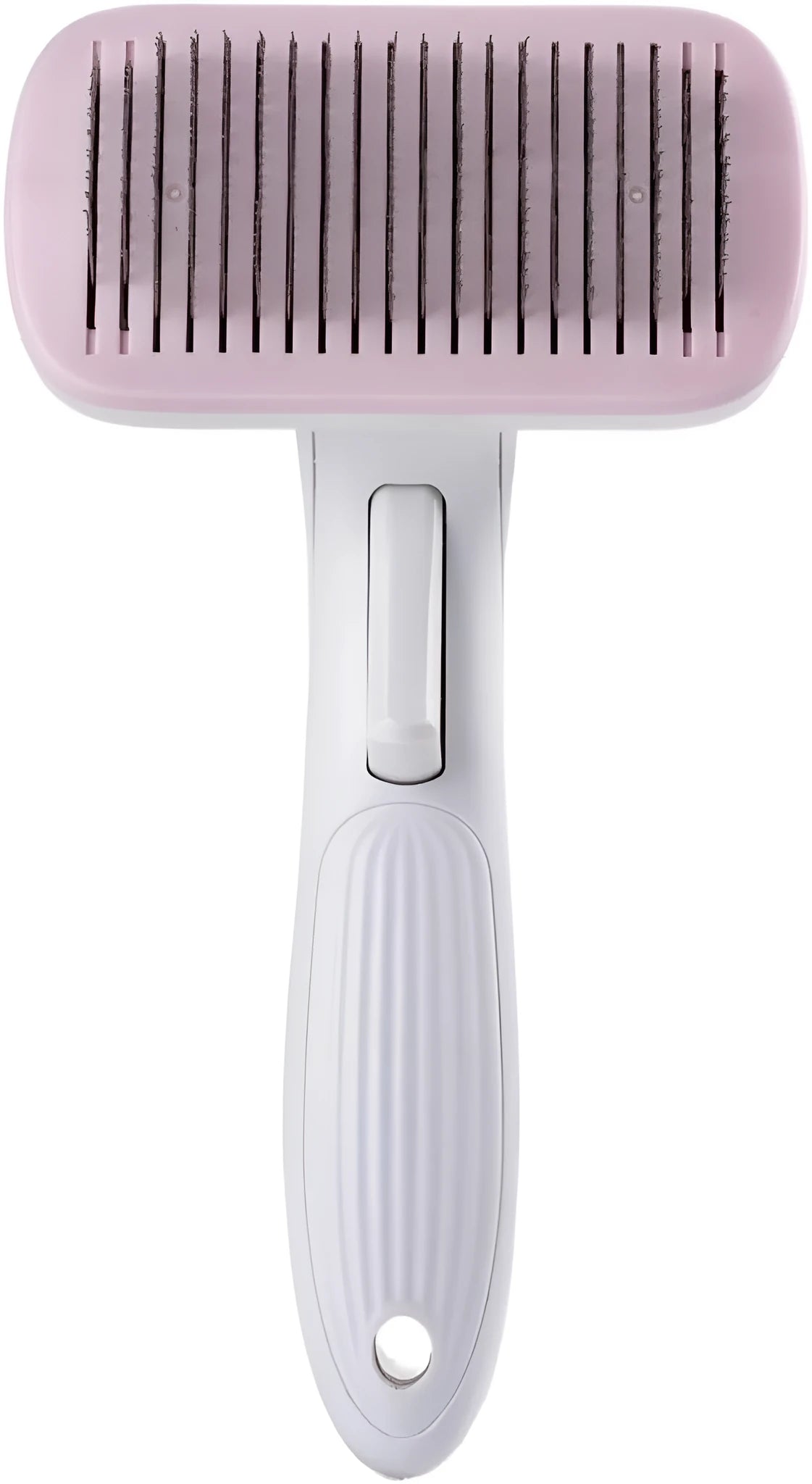 Automatic pet hair removal comb for dogs and cats in blue colour option