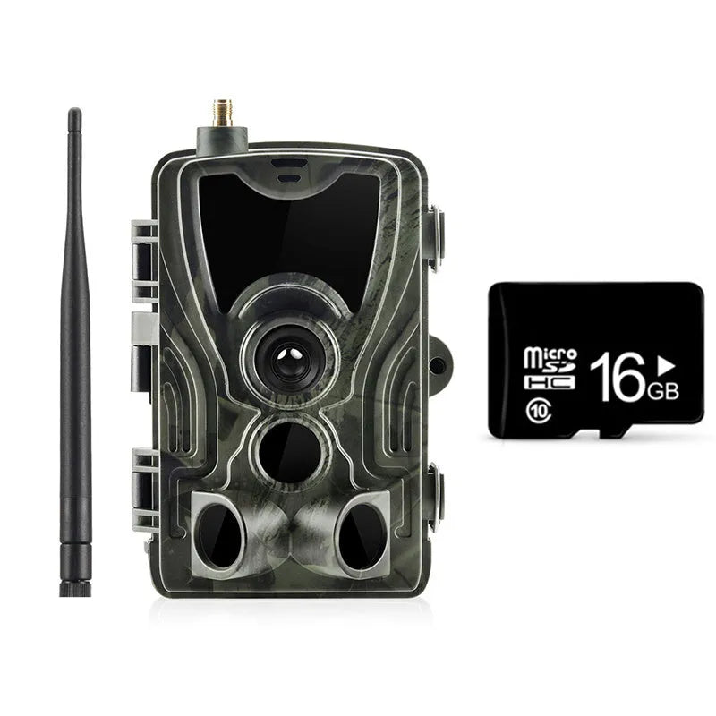 HC801M outdoor camouflage surveillance camera with wide-angle lens on waterproof ABS housing