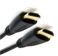 Gold plated HDMI cable with male connectors in multiple lengths from 0.3m to 5m