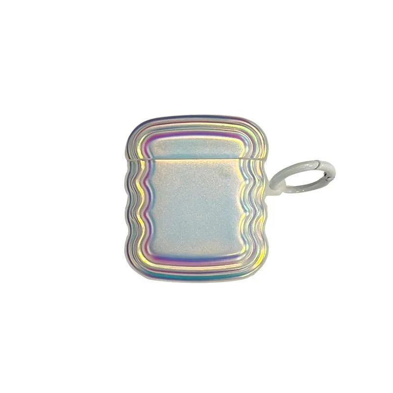 Silicone laser headset case with magic ring design for AirPods Pro and other models