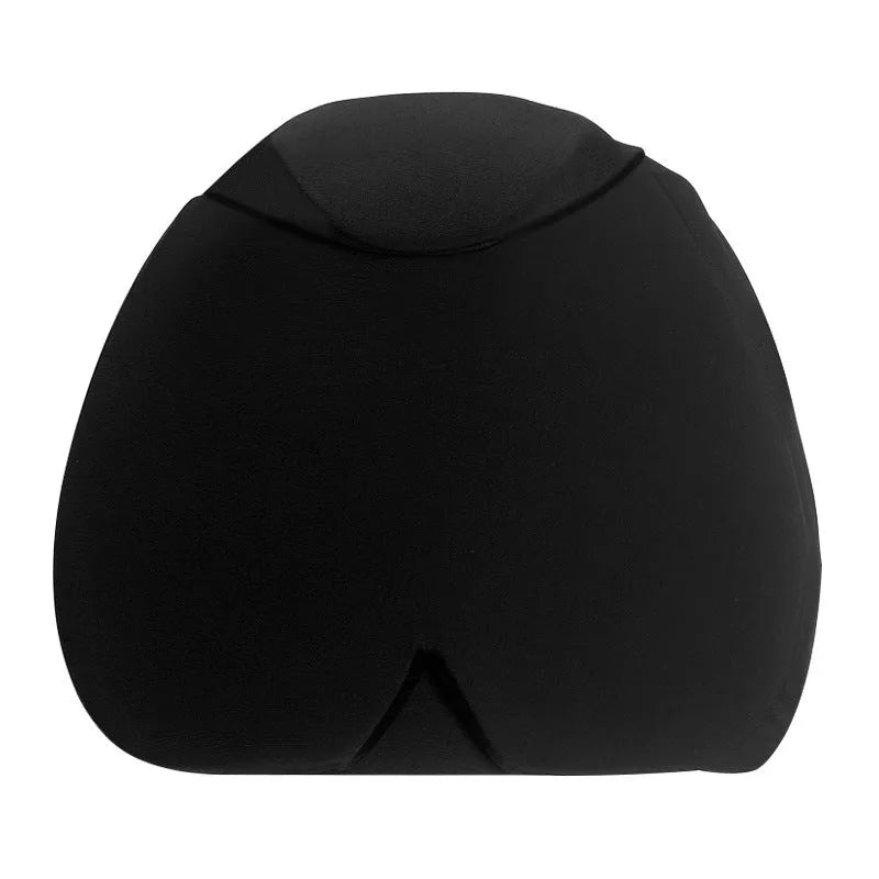 Solid colour cold compress cap in simple enclosed design for head cooling therapy.