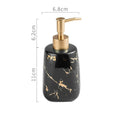 Ceramic bathroom wash set in light luxury style with fine porcelain construction