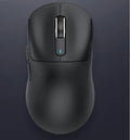 Three-mode rechargeable mouse for laptops in multiple colours with USB receiver and 1.5 metre cord
