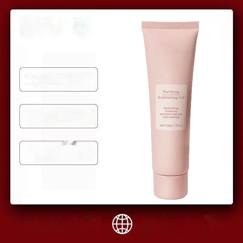 132g tube of moisturising facial exfoliating gel scrub suitable for all skin types