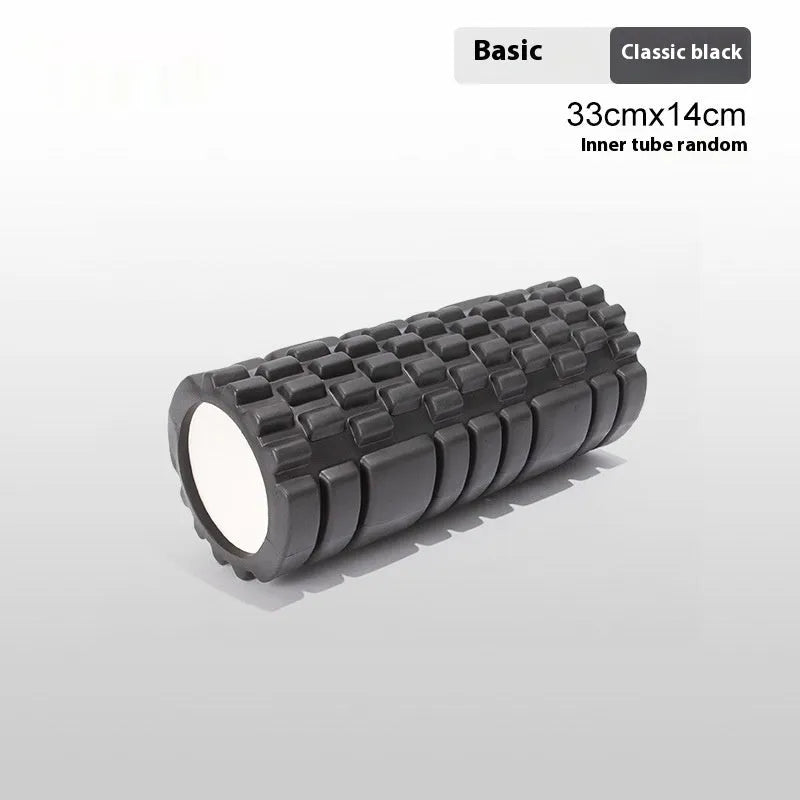 EVA foam roller for fitness recovery in multiple diameter and colour options