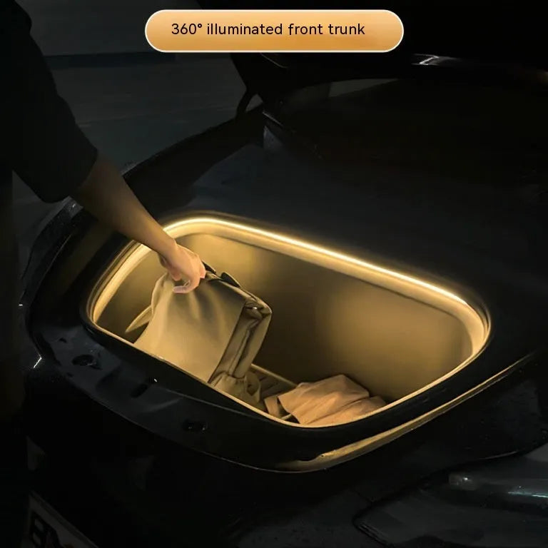 Tesla Model 3/Y front standby box ambience light with soft silicone light bar