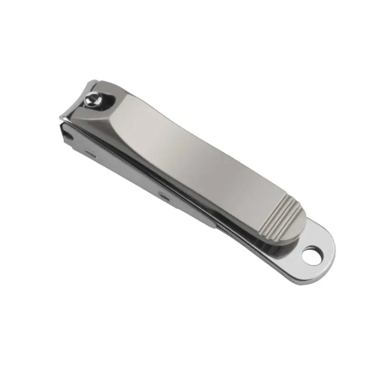 Portable fingernail maintenance kit with plastic and stainless steel tools including pliers and tongs