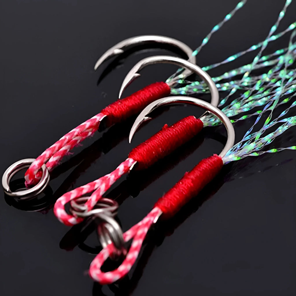 Bright wire iron plate single fishing hook in sizes No. 9-14 for boat and sea fishing