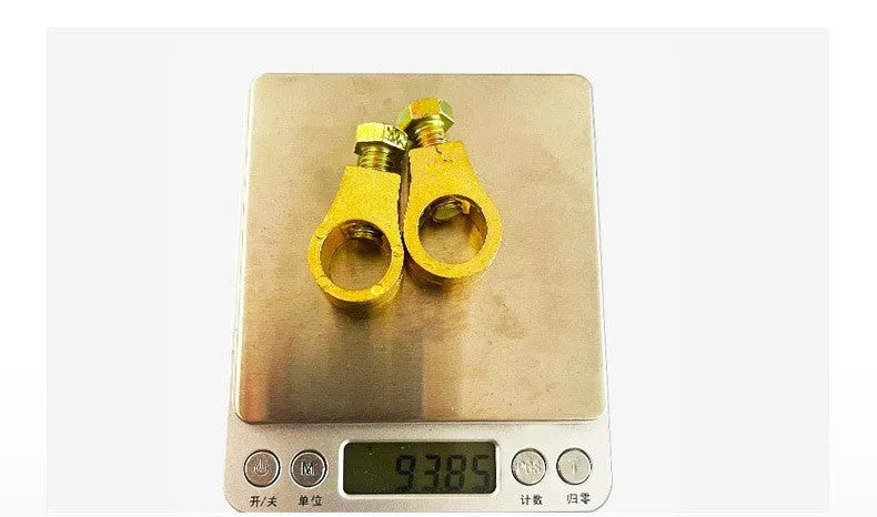 Pure copper car battery wiring clamp with battery head connection