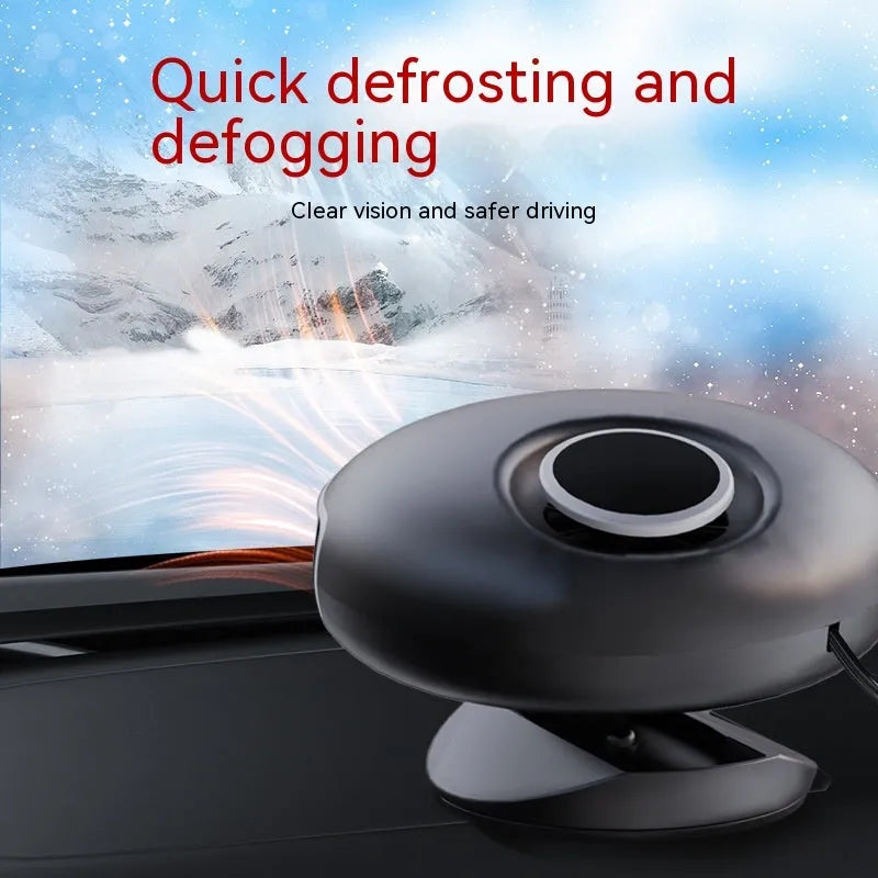 12V 24V car heater blower for windscreen defrosting with 130cm power cable